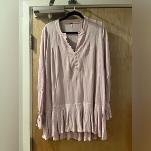 Free People Lilac Tunic